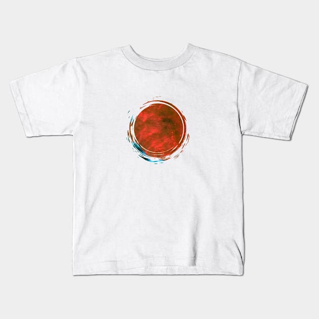 Artwork texture with a little touch of abstract Kids T-Shirt by Pixy Official